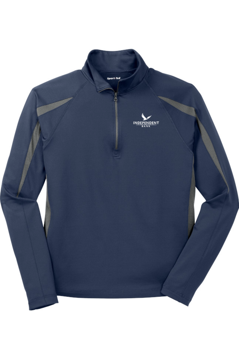 Sport-Tek Sport-Wick Stretch 1/2-Zip Colorblock Pullover