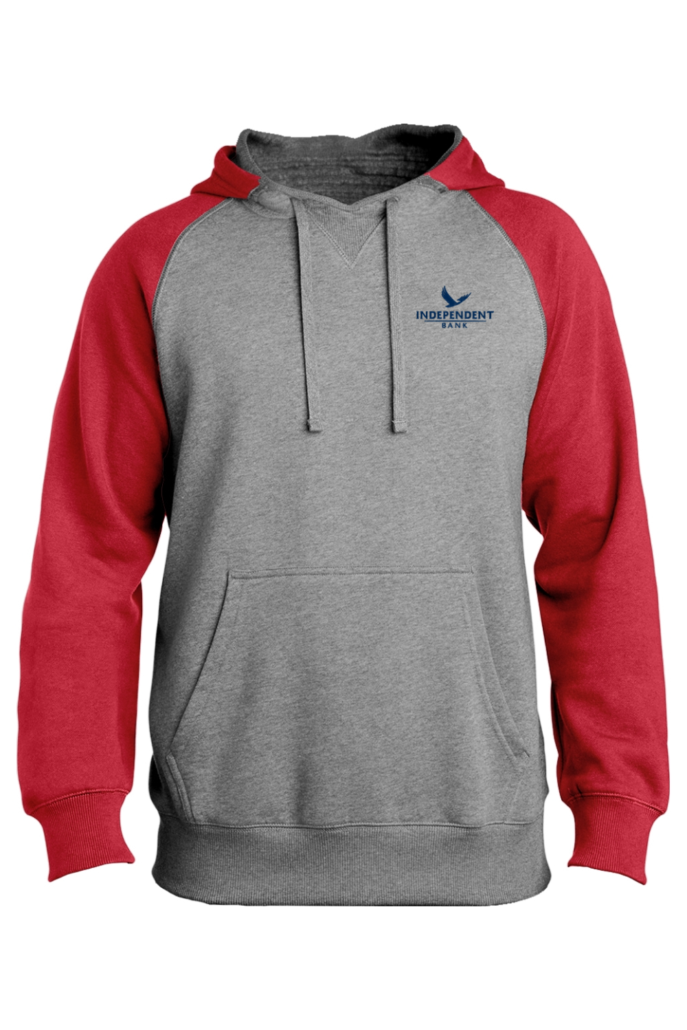 Sport-Tek Raglan Colorblock Pullover Hooded Sweatshirt