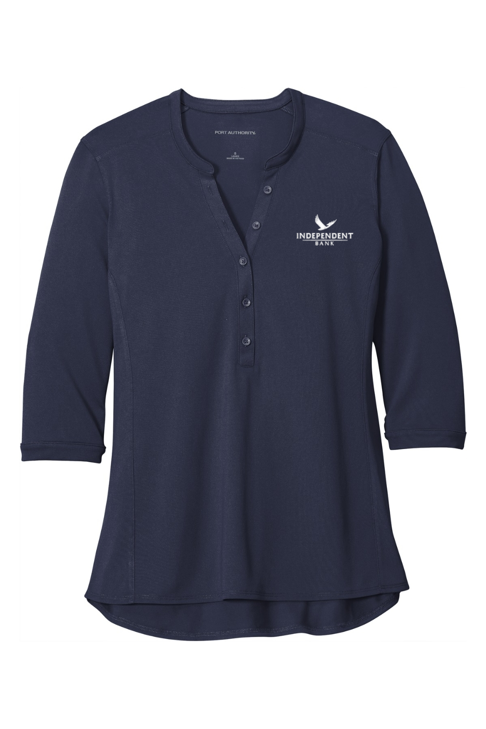 Port Authority Ladies UV Choice Pique Henley