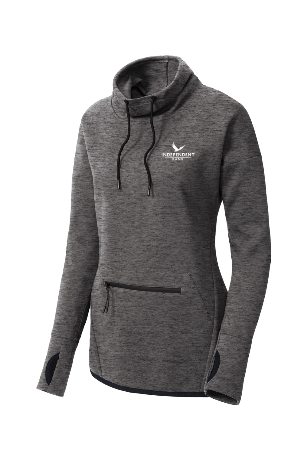 Sport-Tek Ladies Triumph Cowl Neck Pullover