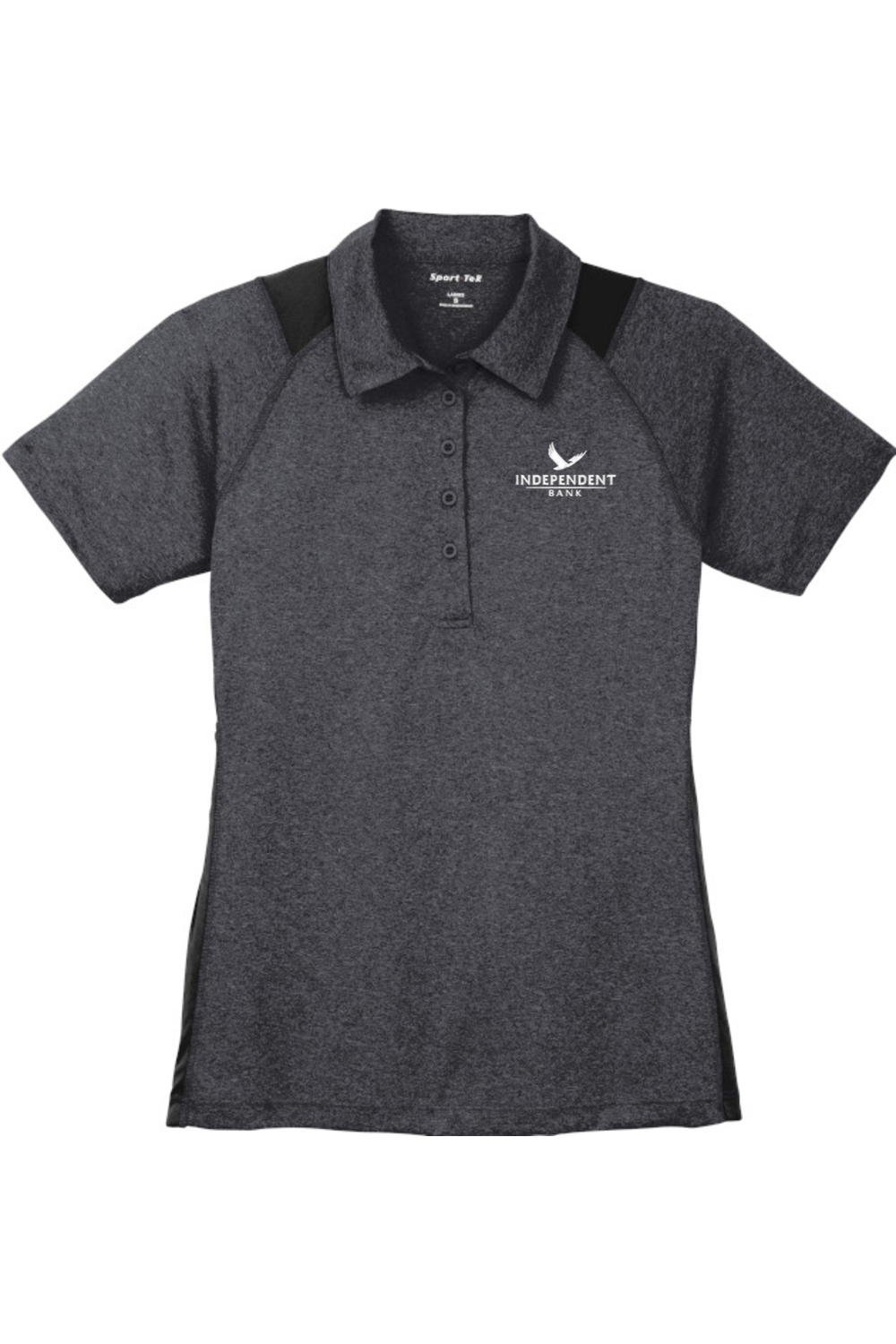 Sport-Tek Ladies Heather Colorblock Contender Polo