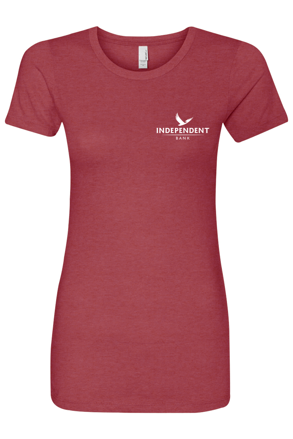Next Level Women's Fitted CVC Crew Left Chest