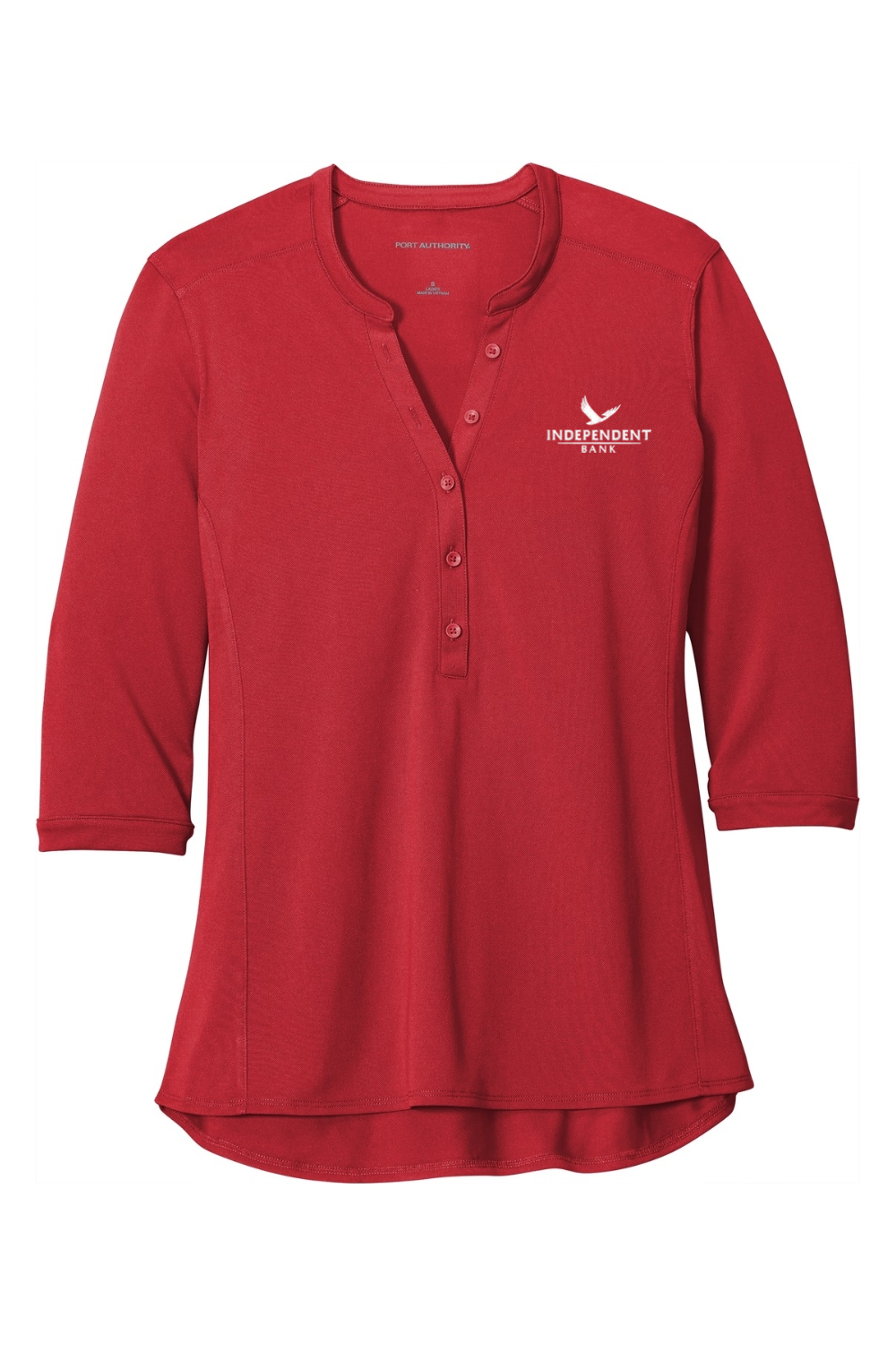 Port Authority Ladies UV Choice Pique Henley