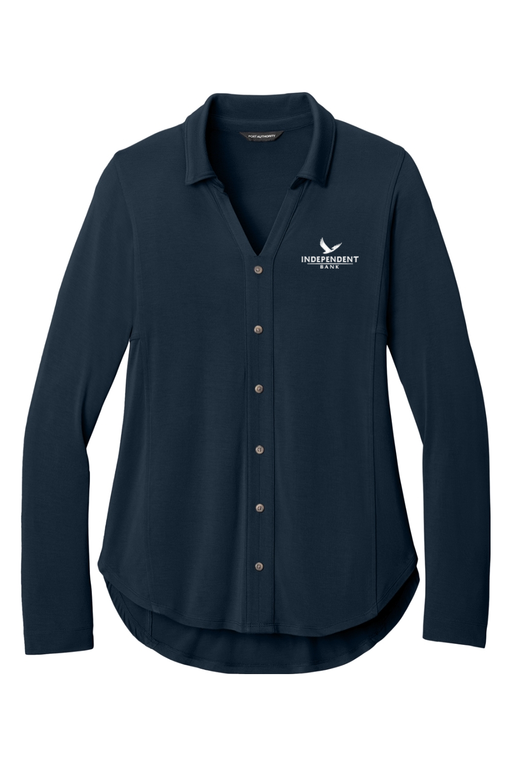 Port Authority Women's Luxe Knit Button Tunic